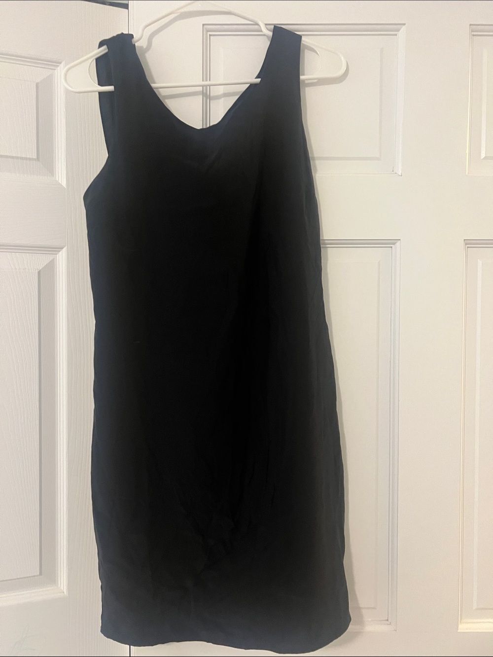 Amanda Uprichard Black Midi Tank Dress